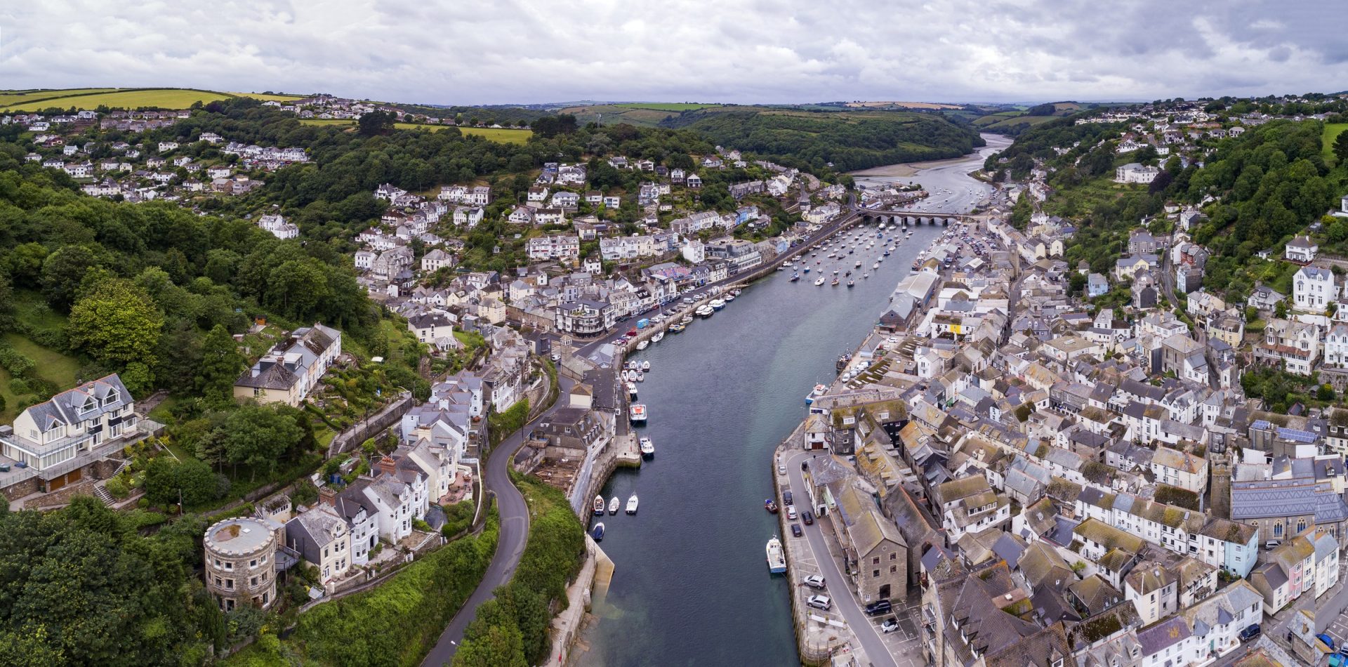 Looe from the air